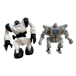 McDonald's Burger King 2007 Action Figure Toys Walking Robosapien Star Scream